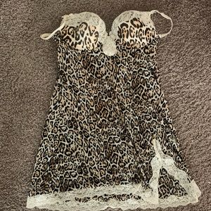 Victoria’s Secret Lingerie-Cheetah Print Slip